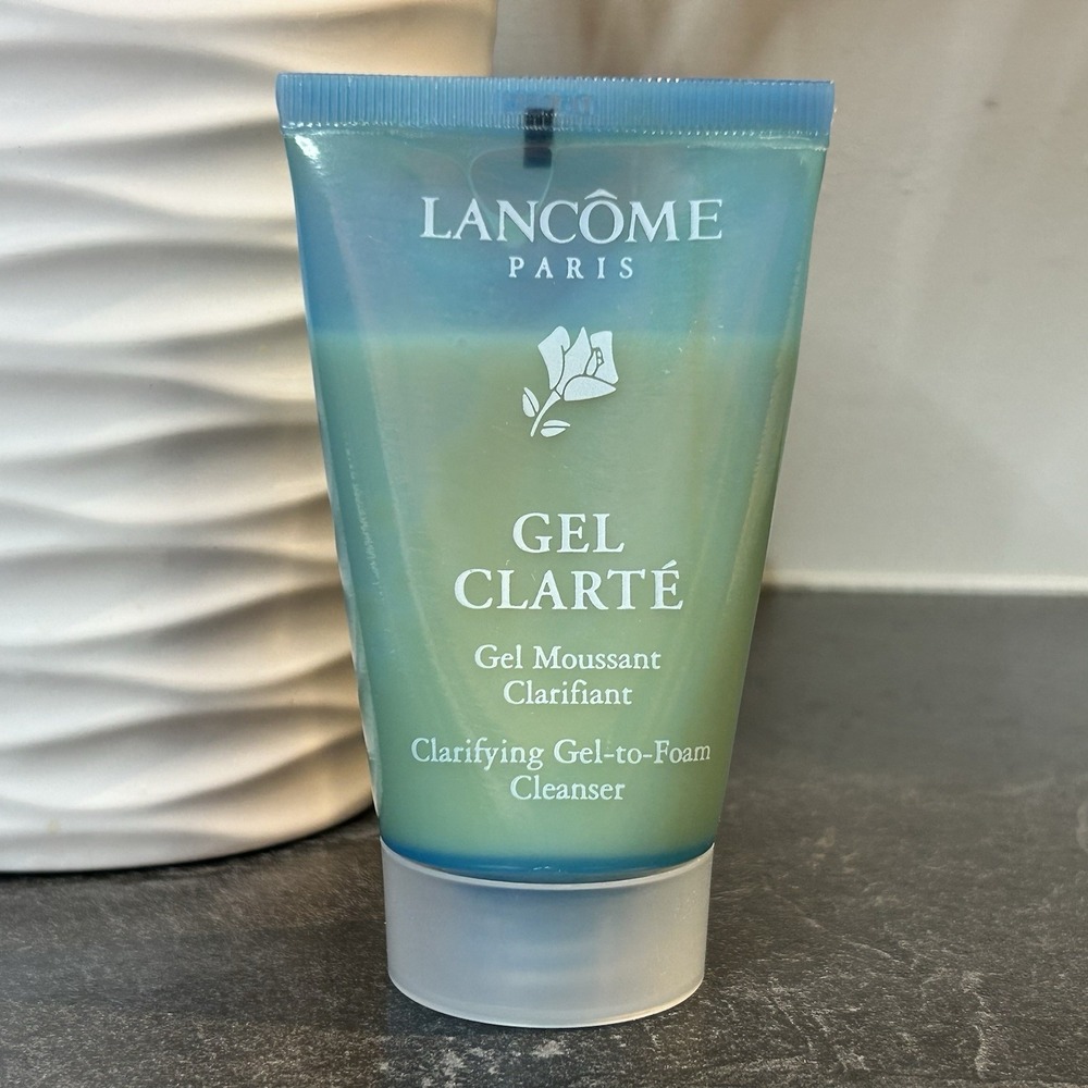 Lancome Gel Clarte Clarifying‎ Gel To Foam Cleanser Travel 2.0 oz